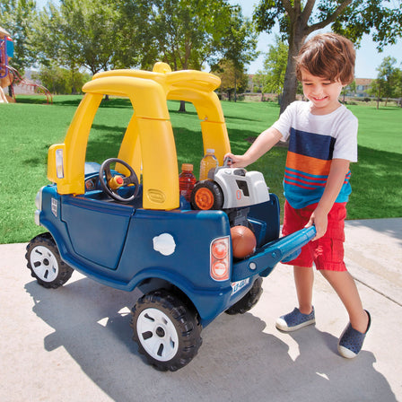 Little Tikes Cozy Truck™ - 
Flatbed with a drop-down tailgate.