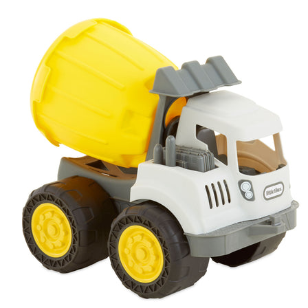 Dirt Diggers 2-in-1 Haulers Cement Mixer Yellow - Indoor & Outdoor Construction Vehicle Toy - 
Cement Mixer with removable cement bucket.