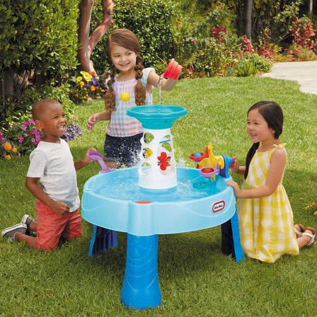 Spinning Seas Water Table™ - 
Spinning Seas Water Table will provide kids with hours of fun and will help develop their motor skills.