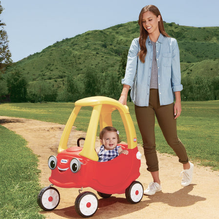 Cozy Coupe with Working Door, Horn & Removable Floorboard - 
Kids love being behind the wheel while adults love the durability.