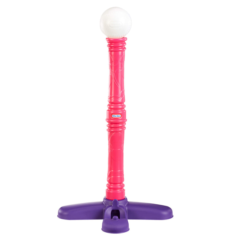 Tball stand with ball sitting on top