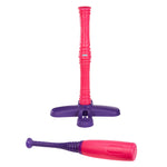 tball and bat set pink