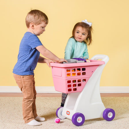 Pink Shopping Cart - 
The shopping cart promotes socialization, imagination and role play.