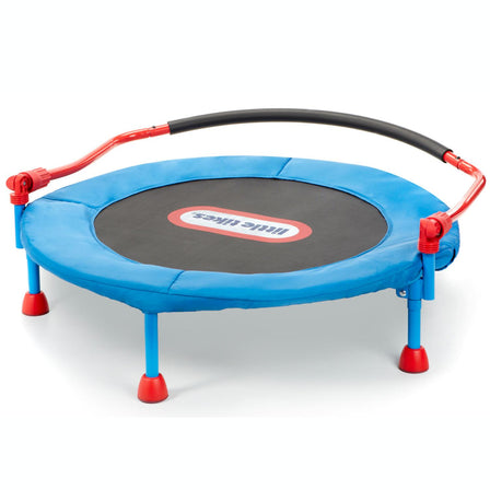 Easy Store™ 3ft-Trampoline - 
Handle bar folds down for easy storage