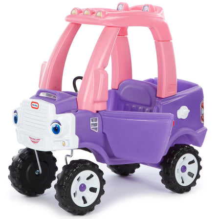 Princess Cozy Truck™ - Purple - 
Driver's door opens and closes.