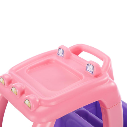 Princess Cozy Truck™ - Purple - 
Parent push handle on the roof.