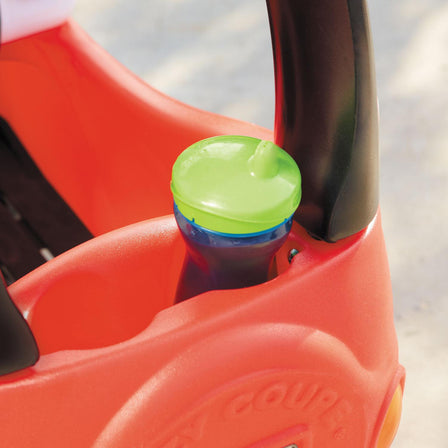 Cozy Coupe® - Ladybug - 
Designed with a high seat back and cup holders in the rear.