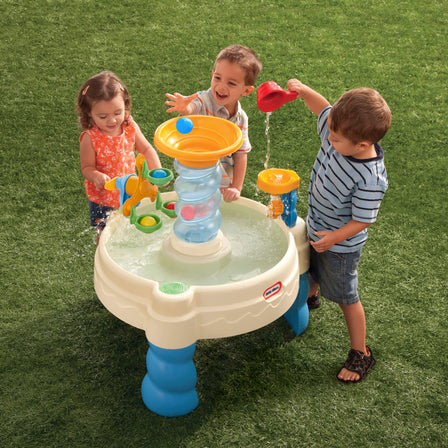 Spiralin' Seas Waterpark - 
Provides toddlers with hours of fun and helps develop their motor skills.