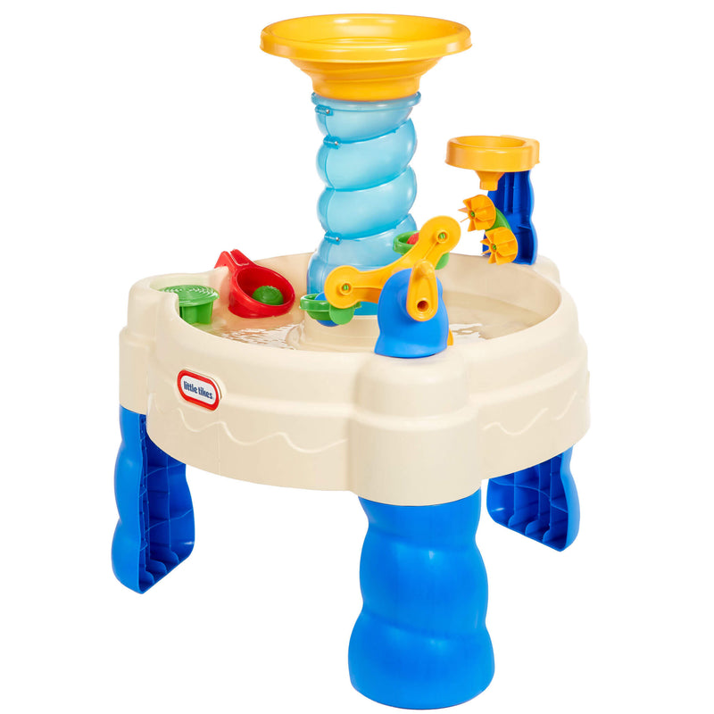 Water table with water in it