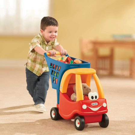 Cozy Coupe® Shopping Cart - 
Ideal toy for joining imaginative play and active physical play.