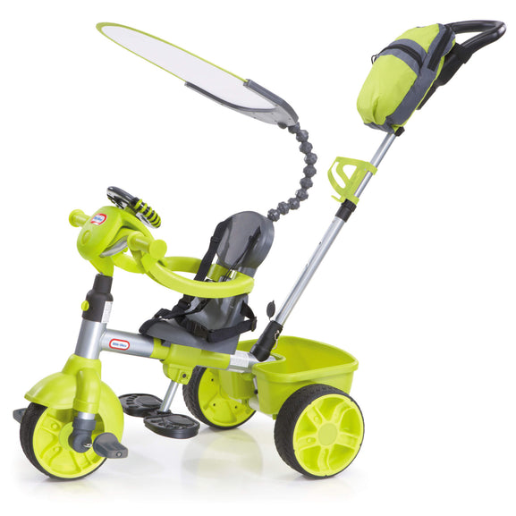 4 in 1 Deluxe Trike with Dash Neon Green