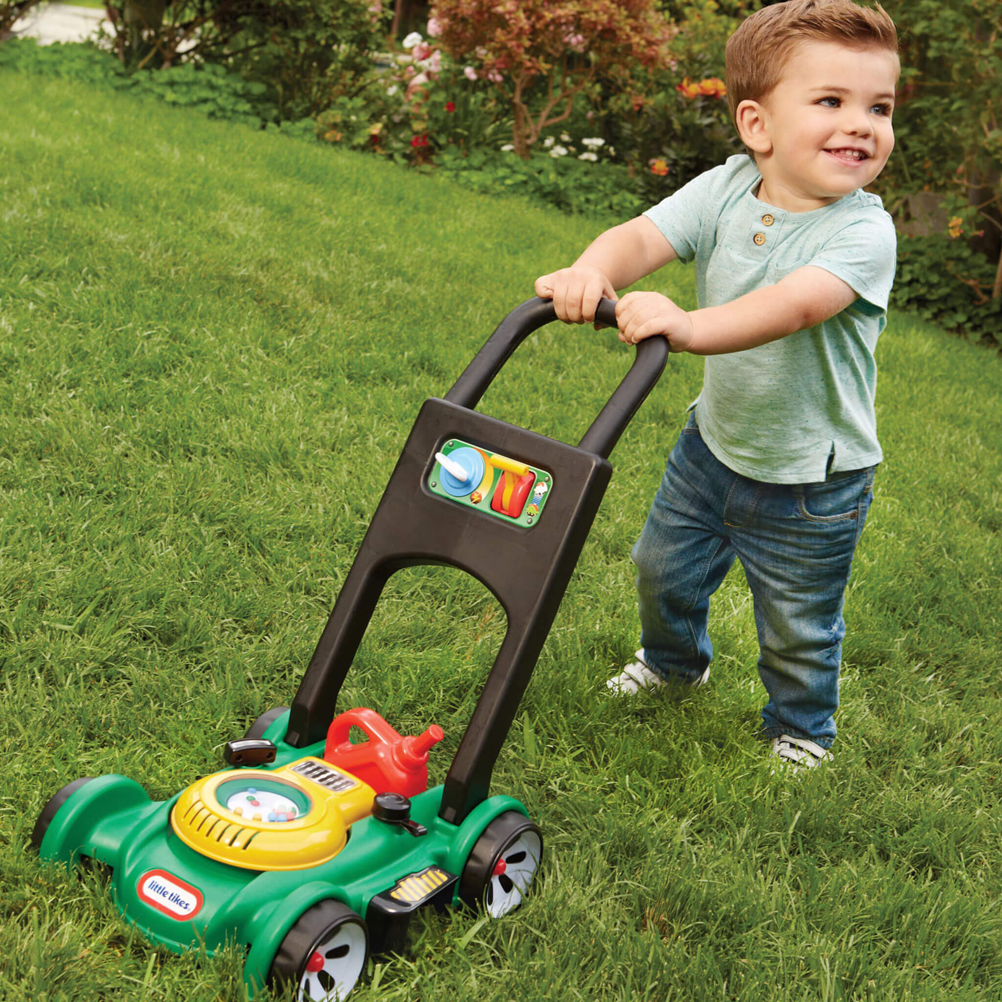 Push along lawn mower toy on sale