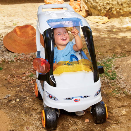 Adventure Rover Space-Themed Ride-On Toy - 
Kids will love the overhead map of the solar system. 