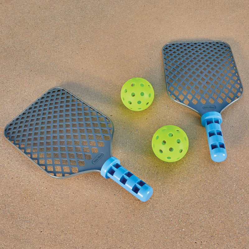 two paddles and two balls