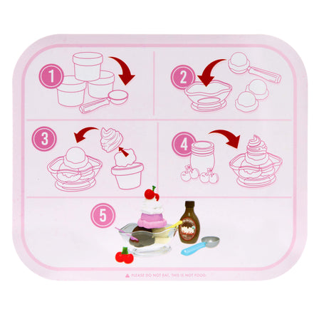 Creative Chefs™ Ice Cream Kit - 
This playset includes an easy-to-read recipe card with visuals allowing kids to follow basic instructions.