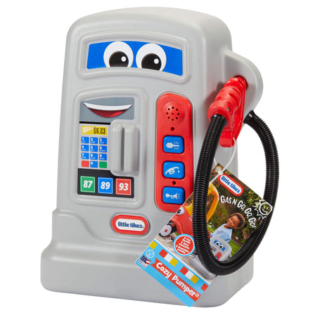 Cozy Pumper Grey – Interactive Gas Pump for Cozy Coupe® Vehicles - 
Nozzle stores on the side of the pumper.