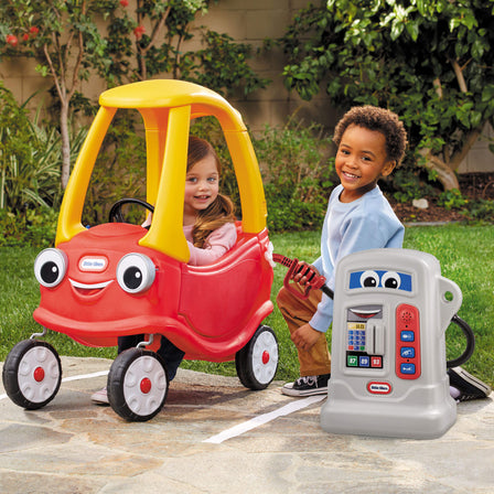 Cozy Pumper Grey – Interactive Gas Pump for Cozy Coupe® Vehicles - 
The perfect complement to any Little Tikes ride on toy.