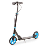 Sport Runner Folding Kick Scooter - Black and Blue