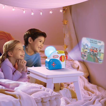 Story Dream Machine™ Random House Go, Go, Vehicles Collection - 
Watch, listen, and read along as each story magically unfolds with colorful lights and sound effects.