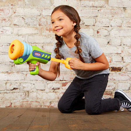 My First Mighty Blasters™ Boom Blaster - 
Simple pull back mechanism is ideal for younger kids.