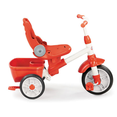 5-in-1 Deluxe Ride & Relax® Recliner Trike - 
Remove the push bar to let your child go on their own with adult supervision