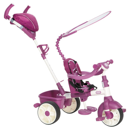 4-in-1 Trike Sports Edition - Pink - 
Adults push and control the trike with the waist bar in place