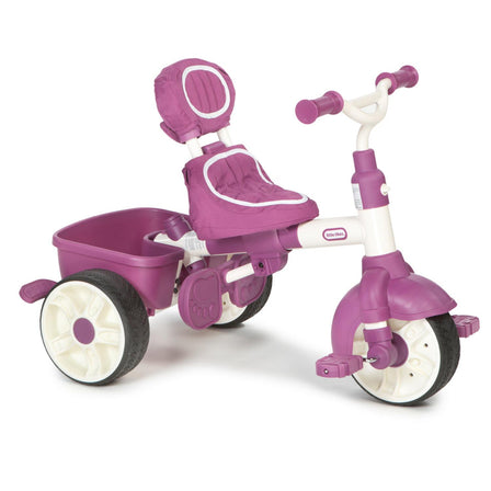 4-in-1 Trike Sports Edition - Pink - 
Remove the push bar to let your child go on their own with adult supervision