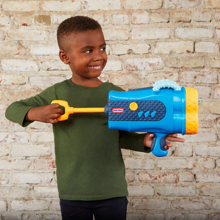 My First Mighty Blasters™ Dual Blaster - 
Simple pull back mechanism is ideal for younger kids.