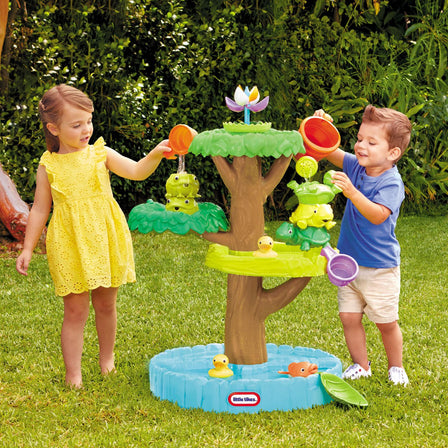 Magic Flower Water Table™ - 
This interactive water table is designed with multiple tiers with five activities.