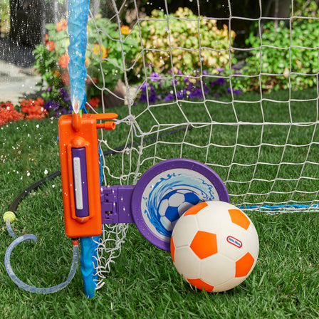 2-in-1 Water Soccer - 
The built-in target is great for kids to practice their aim and eye-foot coordination