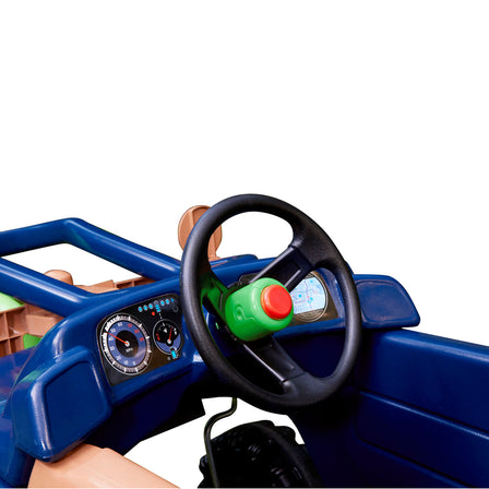 T-Rex Truck - 
Kids can pretend they’re driving a real car while they play.