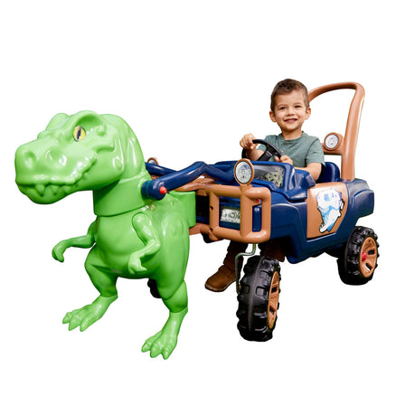 T-Rex Truck - 
Switch easily between parent-powered to a kid-powered ride-on.