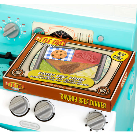 First Retro Oven - 
Eat old school style with a good old-fashioned TV Dinner.