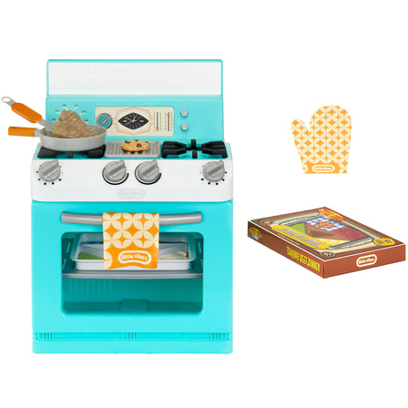 First Retro Oven - 
Throw it back to the 50's. This vintage oven is perfect for kids who love to imagine and pretend to cook.