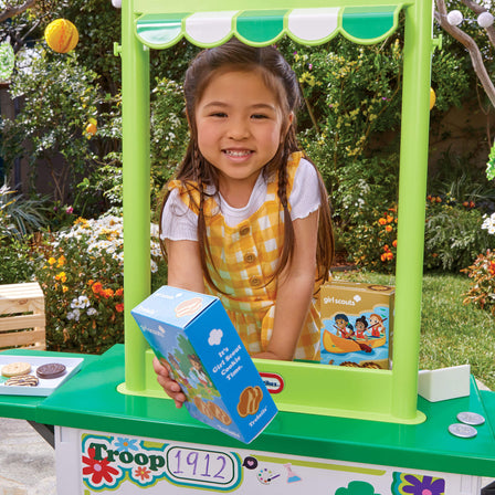 Girl Scout Cookie Booth - 
Promotes entrepreneurship and helps kids develop essential life skills.