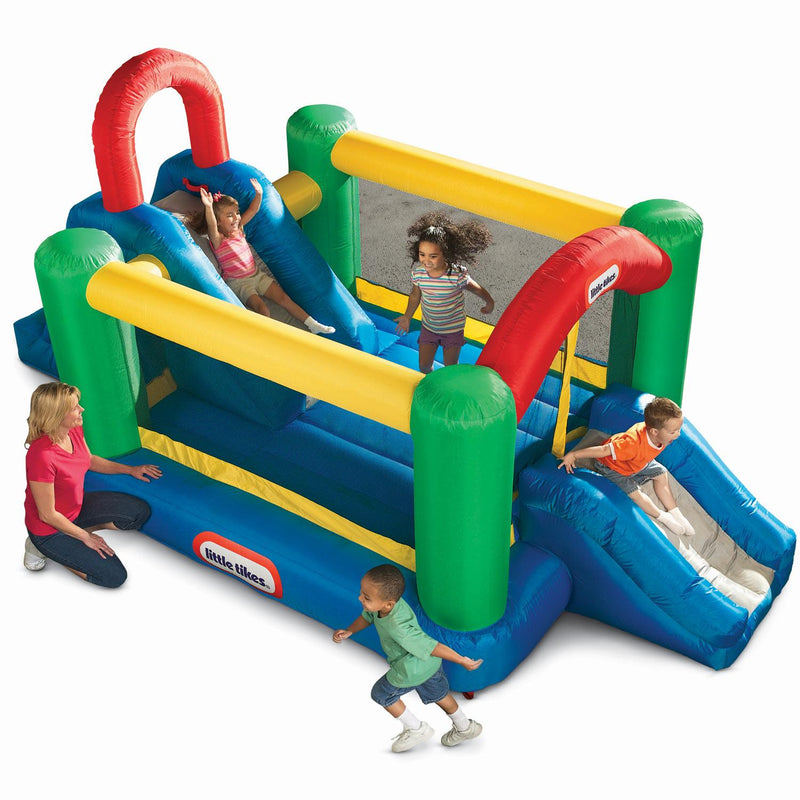 Jump 'n Double Slide™ Bouncer - Official Little Tikes Website