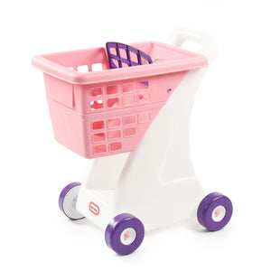 Toy shopping cart lets kids’ mimic trips to the grocery store, just like mom and dad