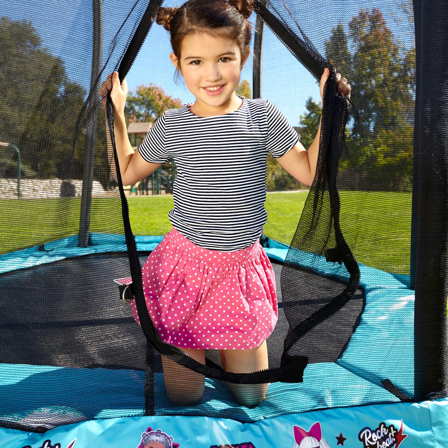 Jump zone 7ft my first trampoline with tent top combo hotsell