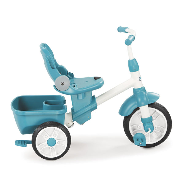 Perfect Fit 4 in 1 Trike Teal Little Tikes