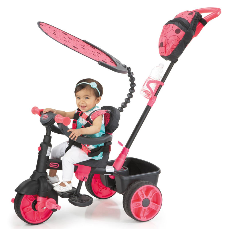 4-in-1 Trike Deluxe Edition - Neon Pink - Official Little Tikes Website