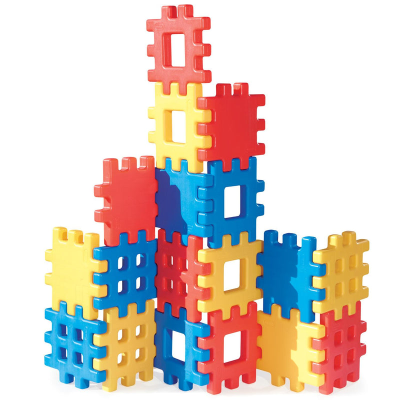 These classic Big Waffle Blocks help little builders build big ideas