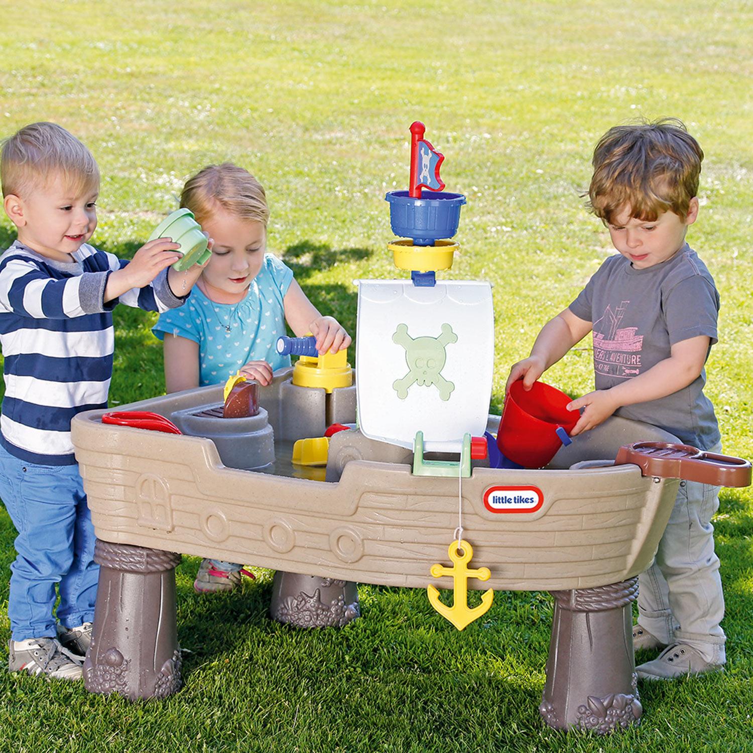 Little Tikes Treasure Trove orders Water Table and Role Play Pirate Ship-bqj