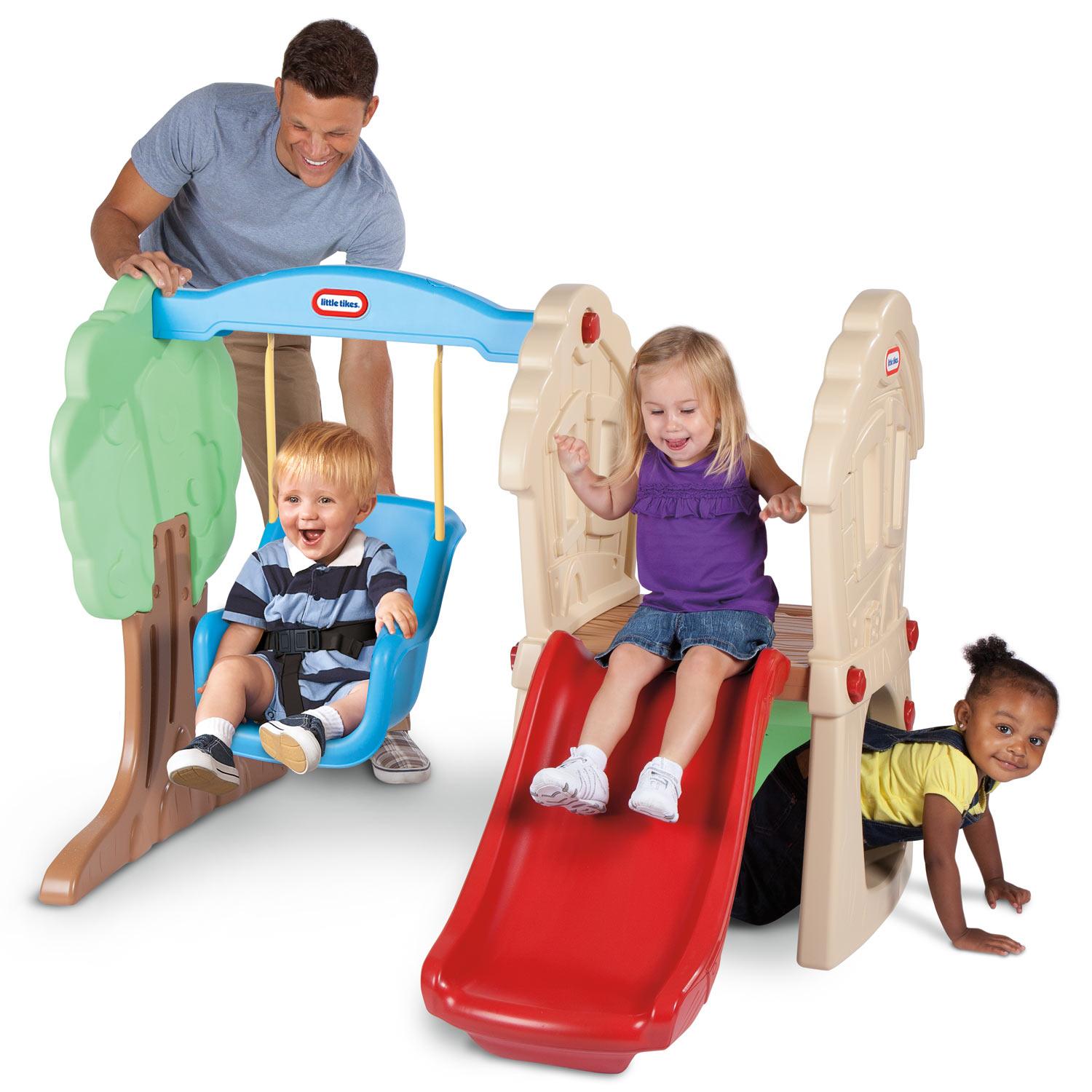 Hide Seek Climber Swing Little Tikes