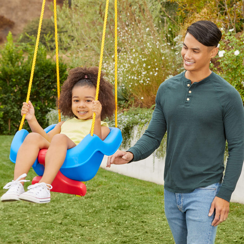 2-in-1 Snug 'n Secure™ Swing - Blue - Official Little Tikes Website