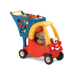 Kids can put their favorite toy inside the Cozy Coupe so they can ride in style