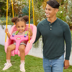 2-in-1 Snug 'n Secure™ Swing - Pink - Official Little Tikes Website