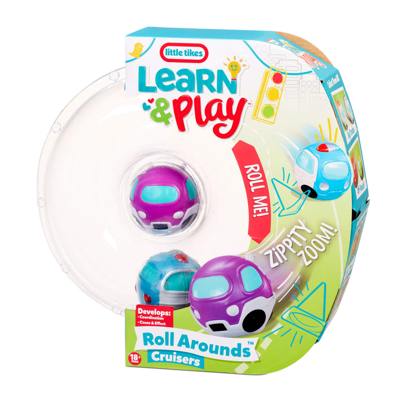 Learn & Play™ Roll Arounds™ Vehicle 2-Pack Cruisers - Official Little Tikes Website