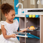 Real Wood Kitchen with Island - Official Little Tikes Website