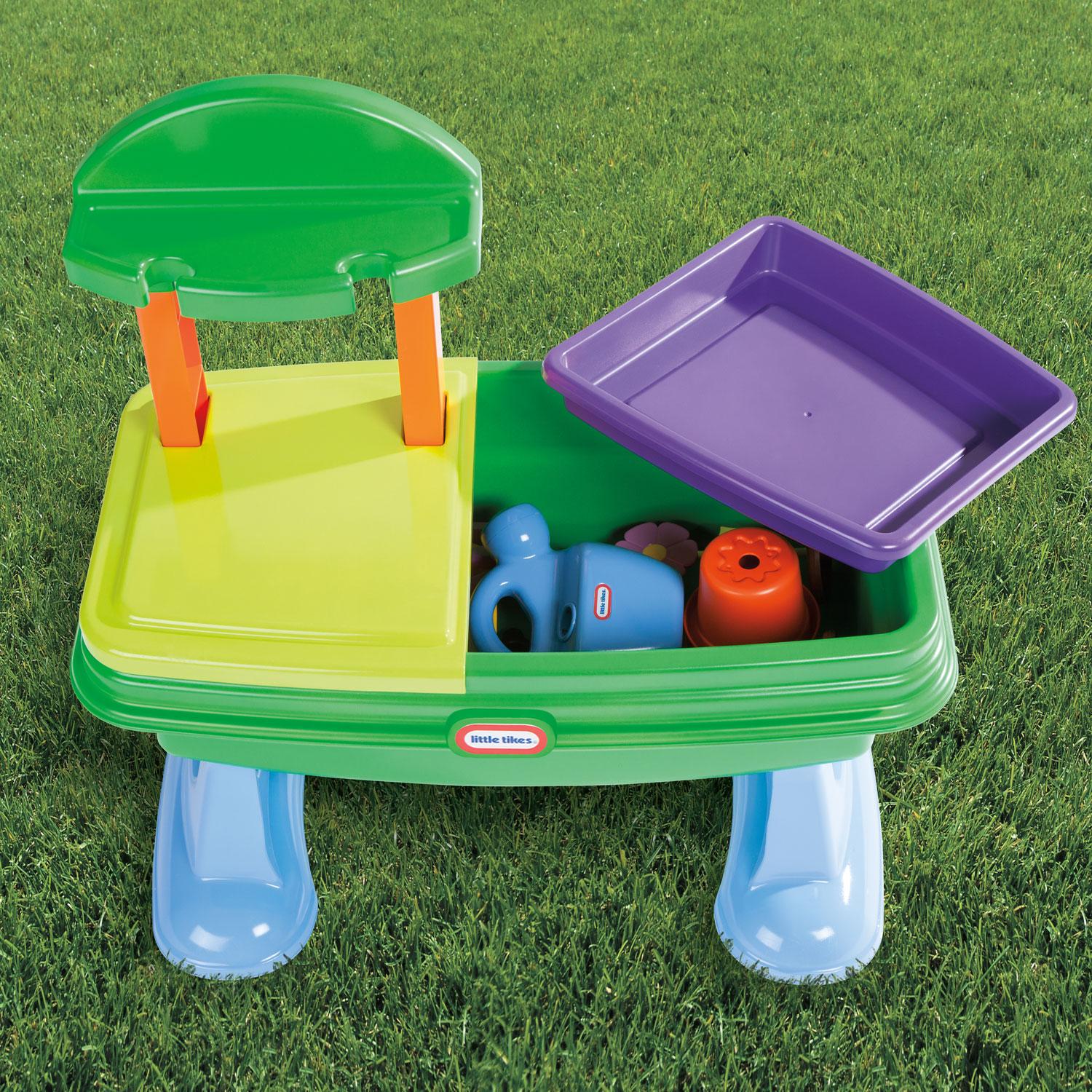 Little tikes garden bench on sale