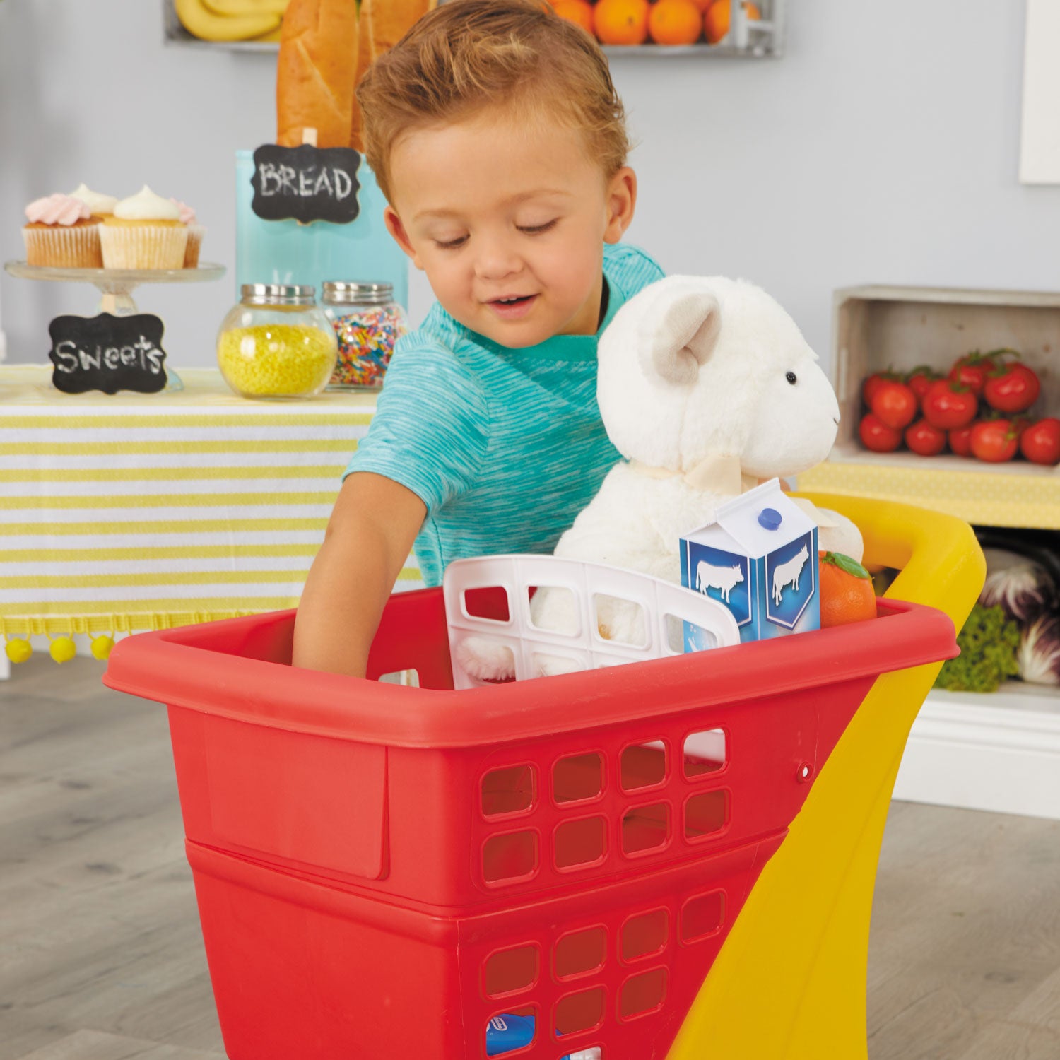 Little newest Tikes Shopping Cart with Accessories